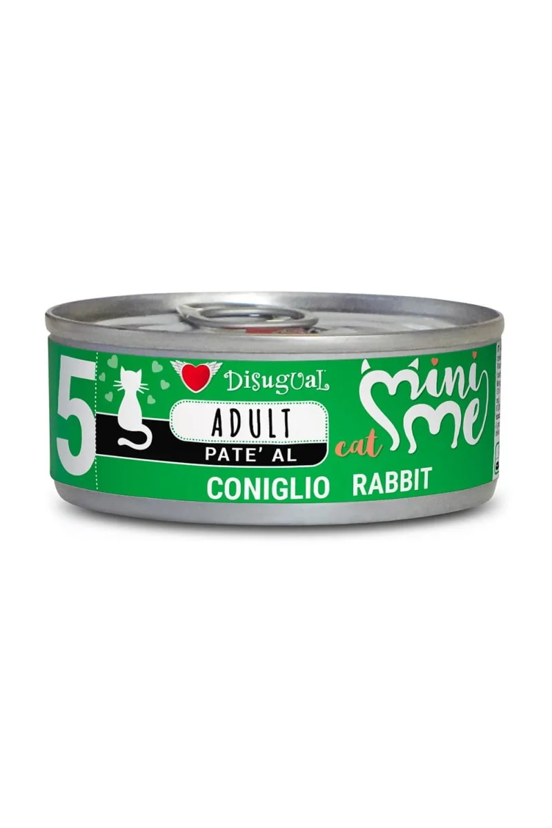 Comida Húmeda Gato Adulto Mini-Me Cat Wet Conejo 85gr