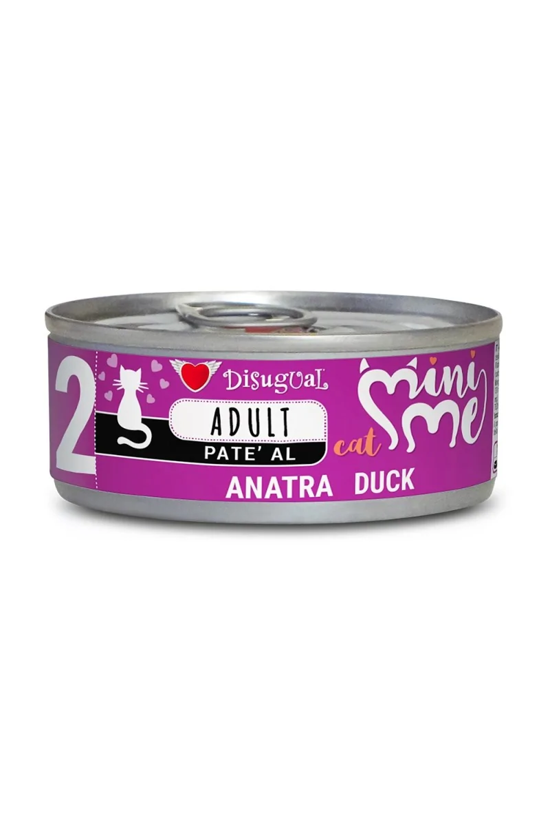 Comida Húmeda Gato Adulto Mini-Me Cat Wet Pato 85gr