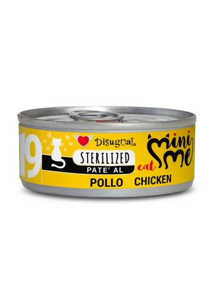 Comida Húmeda Gato Adulto Mini-Me Cat Wet Esterilizado Pollo 85gr