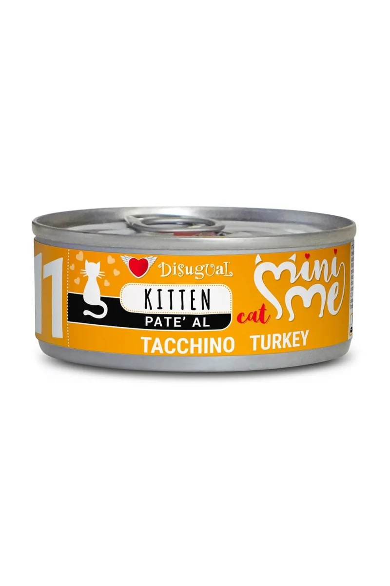 Comida Húmeda Gato Baby Mini-Me Kitten Wet Pavo 85gr