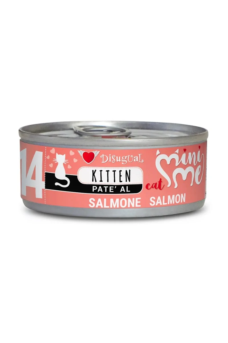 Comida Húmeda Gato Baby Mini-Me Kitten Wet Salmón 85gr