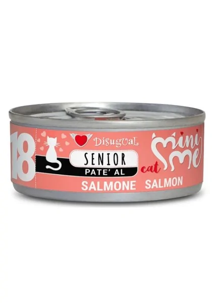 Comida Húmeda Gato Mayor Mini-Me Senior Wet Salmón 85gr