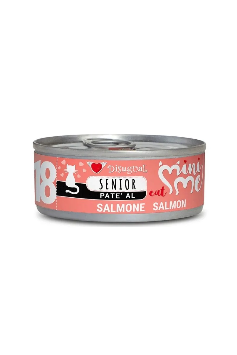 Comida Húmeda Gato Mayor Mini-Me Senior Wet Salmón 85gr