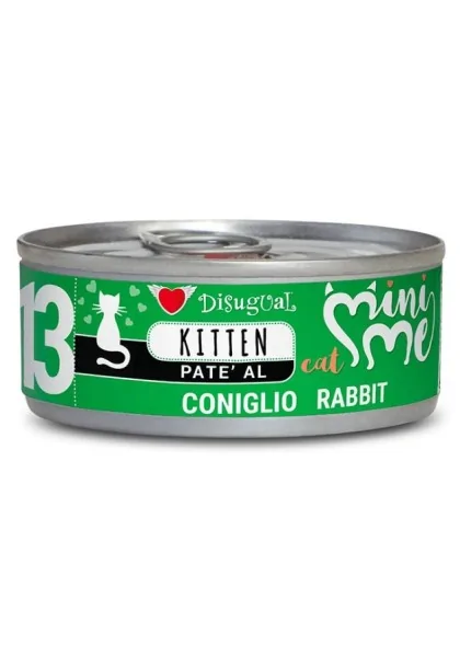 Comida Húmeda Gato Baby Mini-Me Kitten Wet Conejo 85gr