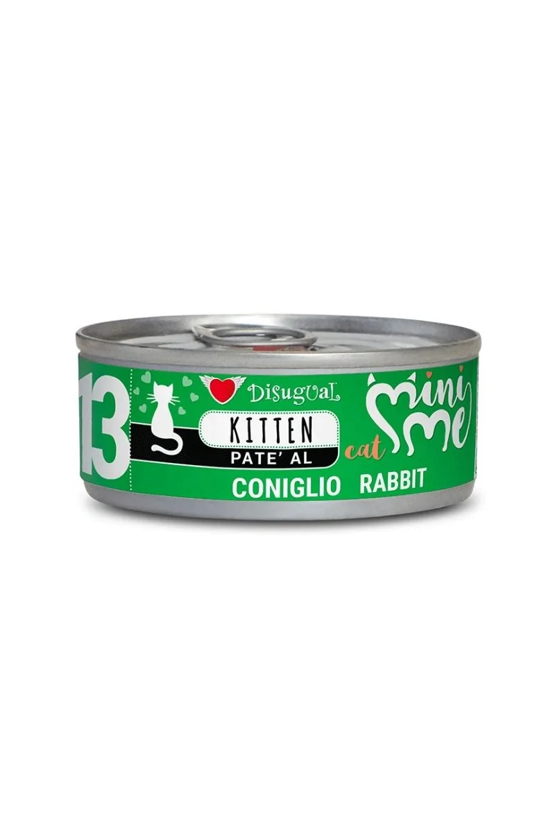 Comida Húmeda Gato Baby Mini-Me Kitten Wet Conejo 85gr