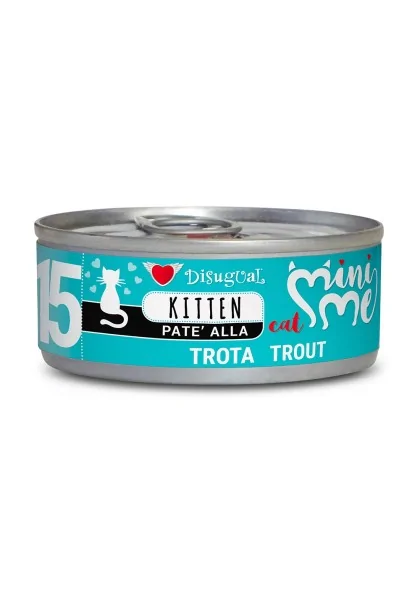 Comida Húmeda Gato Baby Mini-Me Kitten Wet Trucha 85gr