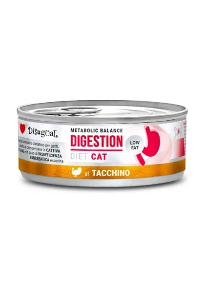 Comida Húmeda Gato Adulto Diet Cat Wet Digestion Low Fat Pavo 85gr