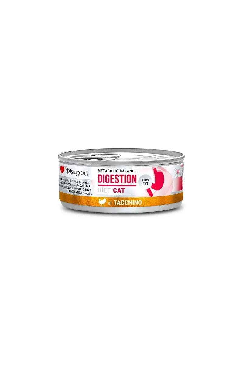 Comida Húmeda Gato Adulto Diet Cat Wet Digestion Low Fat Pavo 85gr