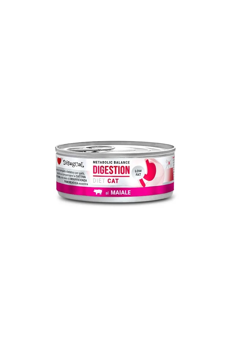 Comida Húmeda Gato Adulto Diet Cat Wet Digestion Low Fat Cerdo 85gr