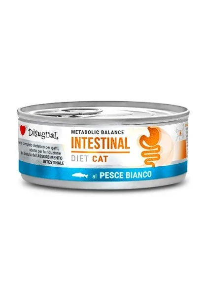 Comida Húmeda Gato Adulto Diet Cat Wet Intestinal Pescado Blanco 85gr