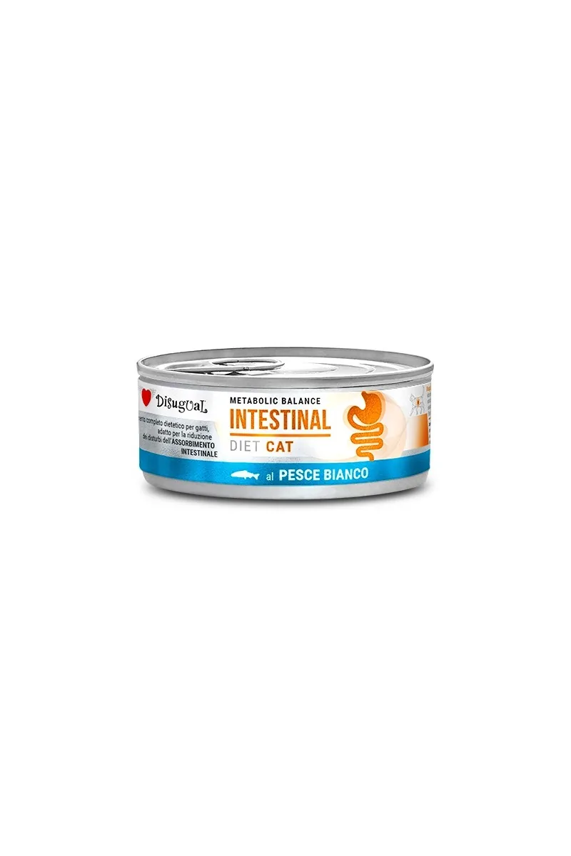 Comida Húmeda Gato Adulto Diet Cat Wet Intestinal Pescado Blanco 85gr