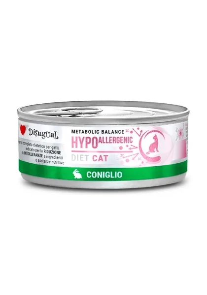 Comida Húmeda Gato Adulto Diet Cat Wet Hypoallergenic Conejo 85gr