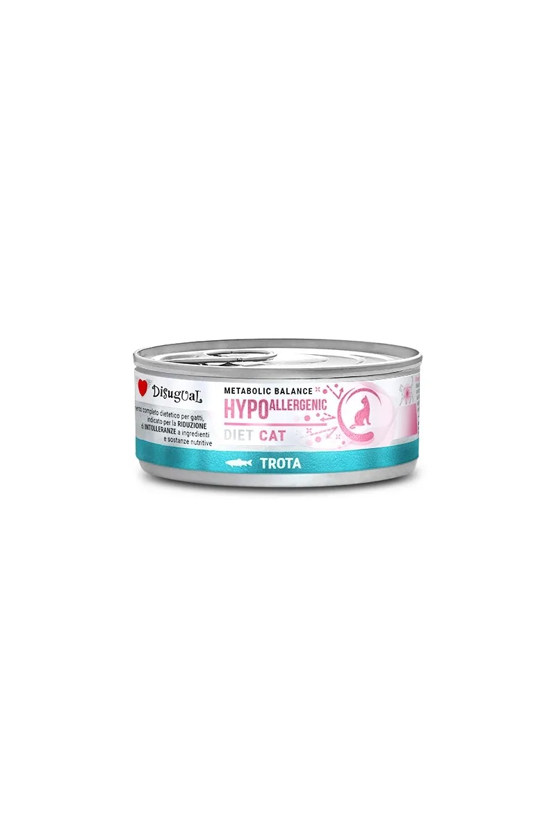 Comida Húmeda Gato Adulto Diet Cat Wet Hypoallergenic Trucha 85gr