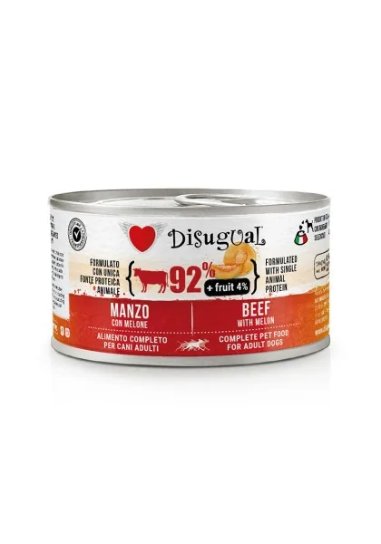 Comida Húmeda Perro Adulto Fruit Dog Wet Ternera Con Melón 150gr