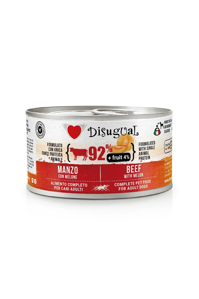 Comida Húmeda Perro Adulto Fruit Dog Wet Ternera Con Melón 150gr