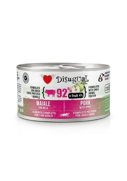 Comida Húmeda Perro Adulto Fruit Dog Wet Cerdo Con Manzana 150gr