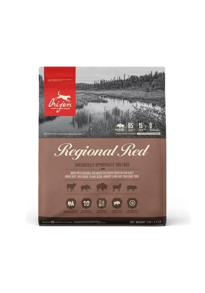 Comida Seca Perro Adulto Orijen Dog Regional Red 2kg