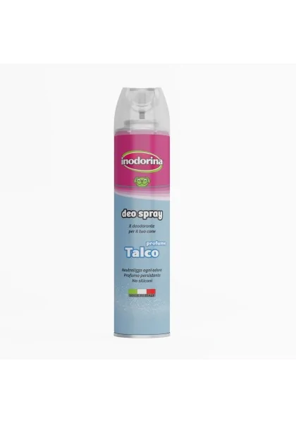 Desodorantes Gato,Perro  inodorina Deo Spray - Talco 300 ml