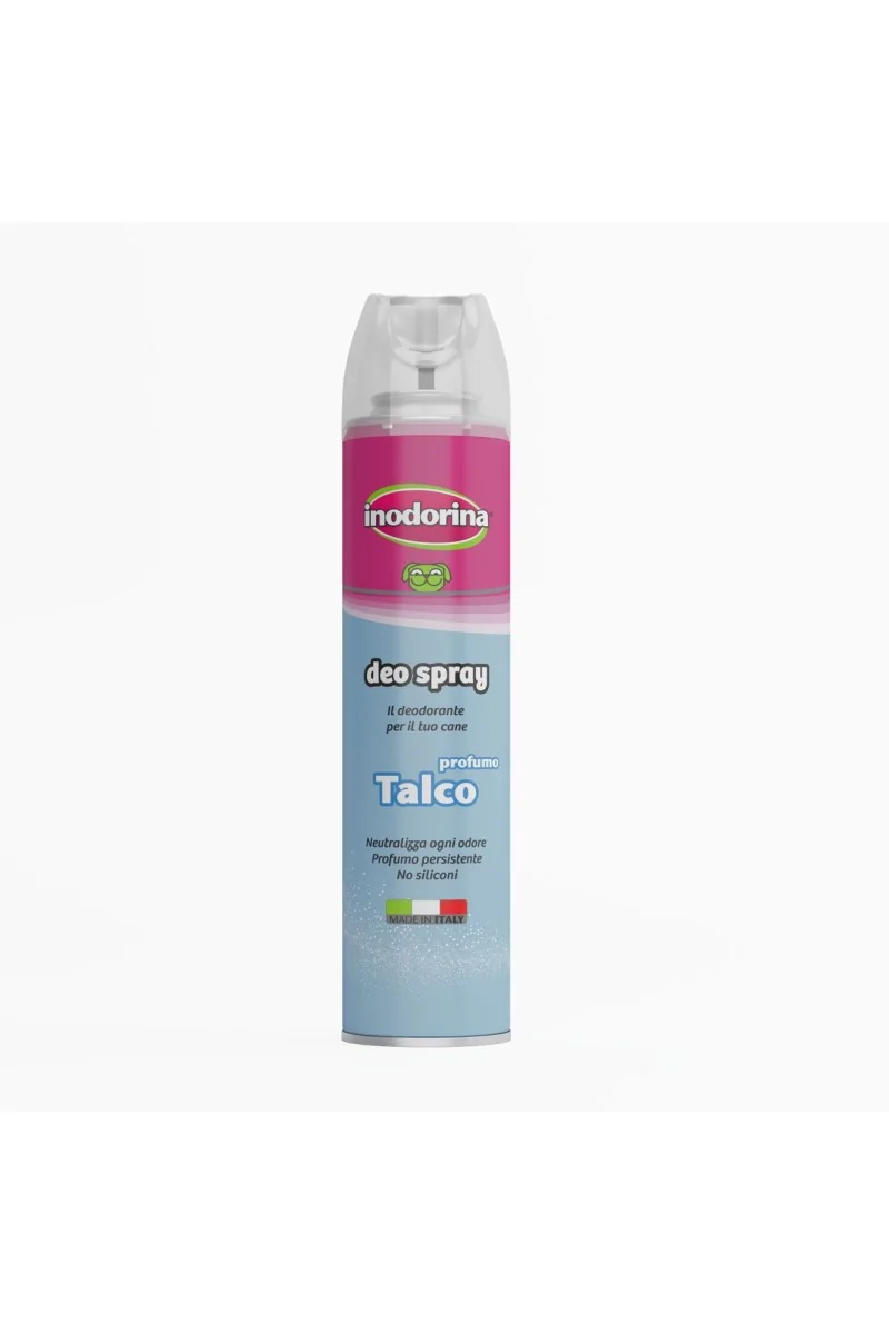 Desodorantes Gato,Perro  inodorina Deo Spray - Talco 300 ml