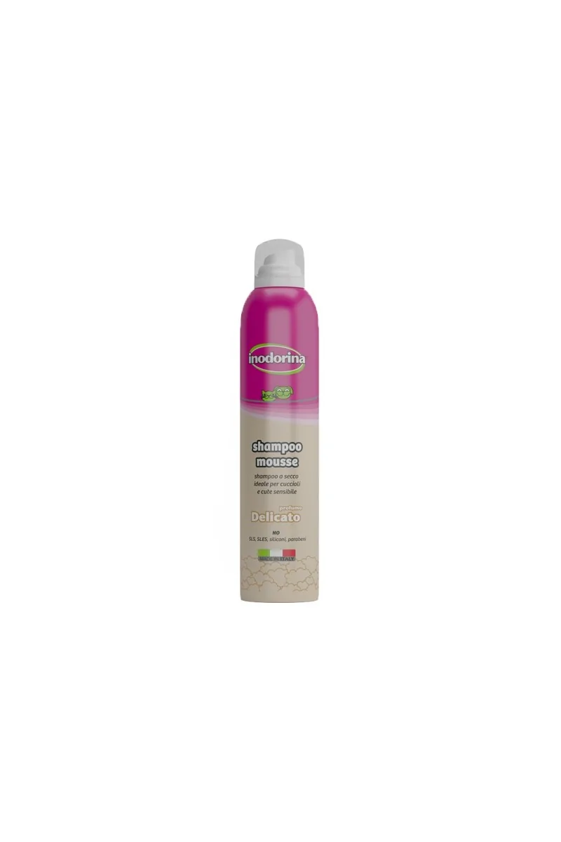 Champu Perro  Inodorina Shampoo Mousse - Delicate 300ml