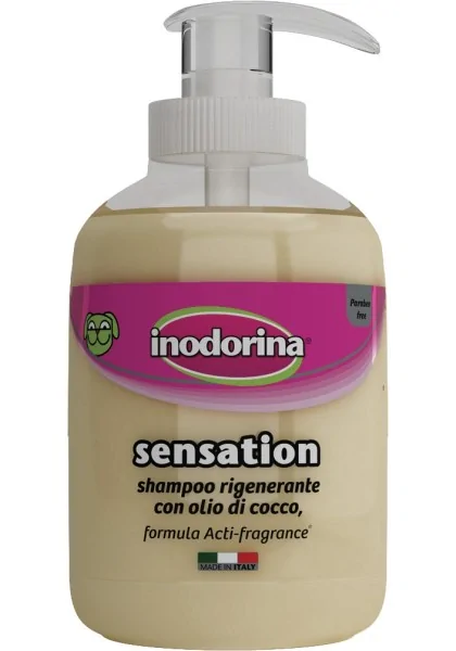 Champu Perro  Inodorina Shampoo Sensation Restructurante 300ml