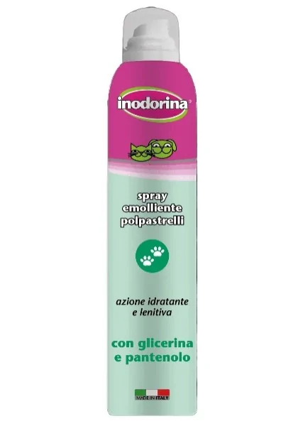 Cuidados Gato,Perro  Inodorina Spray Calmante Almohadillas Perro Gato 200Ml