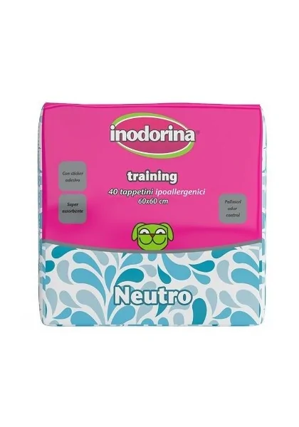 Empapadores Gato,Perro  Inodorina Empapador Neutro 60X60cm 40uds