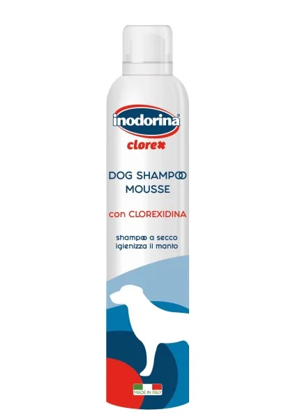 Champu Perro  Inodorina Clorhex Champú Mousse 300ml