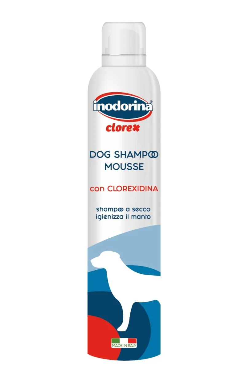 Champu Perro  Inodorina Clorhex Champú Mousse 300ml