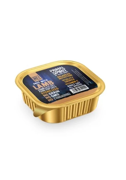 Comida Húmeda Gato Adulto Primal Wet Cat Sterilized Lamb100gr