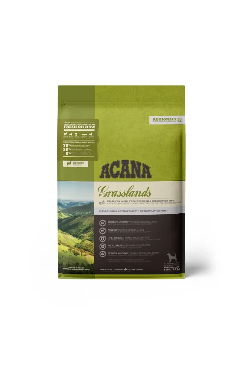 Comida Seca Perro Adulto Acana Grasslands Dog 6kg