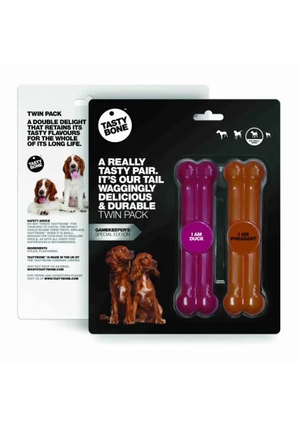 Suplemento Premio Perro  Tasty Twin Pack Faisan+ Pato Small