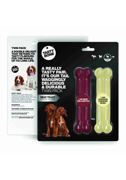 Suplemento Premio Perro  Tasty Twin Pack Ternera+ Cordon Bleu Small