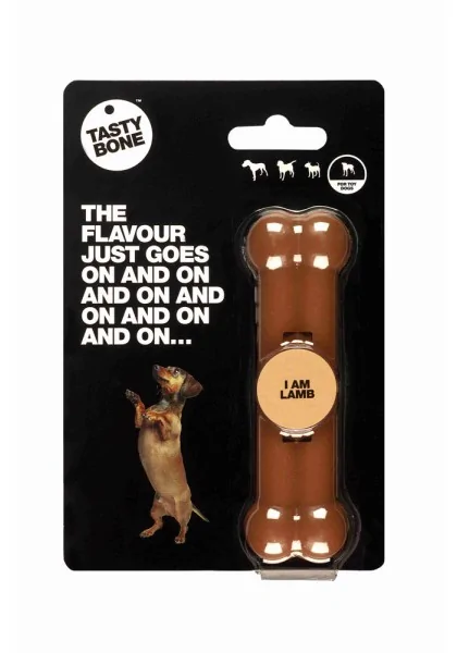 Juguetes Antiestres Perro  Tasty Toy/Puppy Bone Cordero