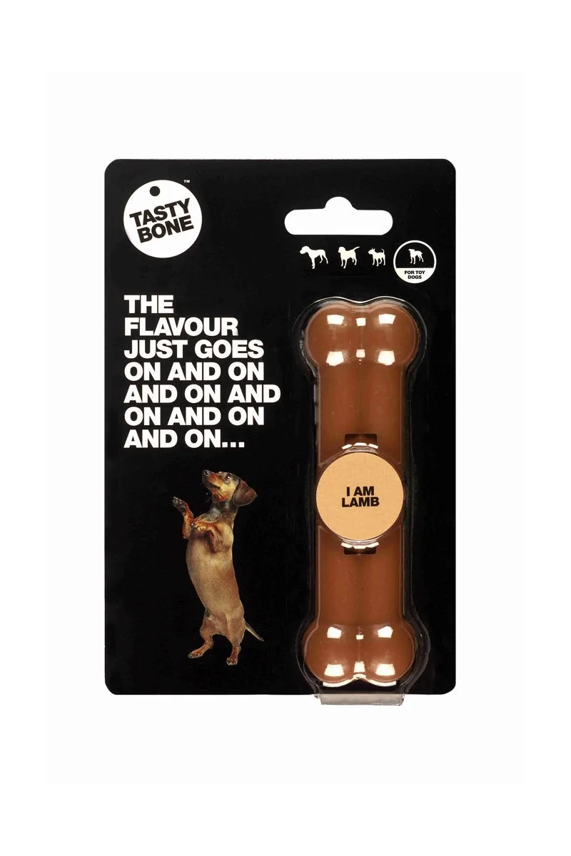 Juguetes Antiestres Perro  Tasty Toy/Puppy Bone Cordero