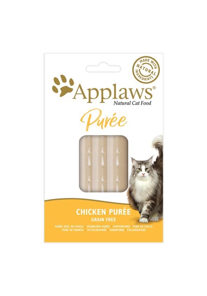 Premio Gato  Applaws Cat Snack Puré Pollo 8x7gr