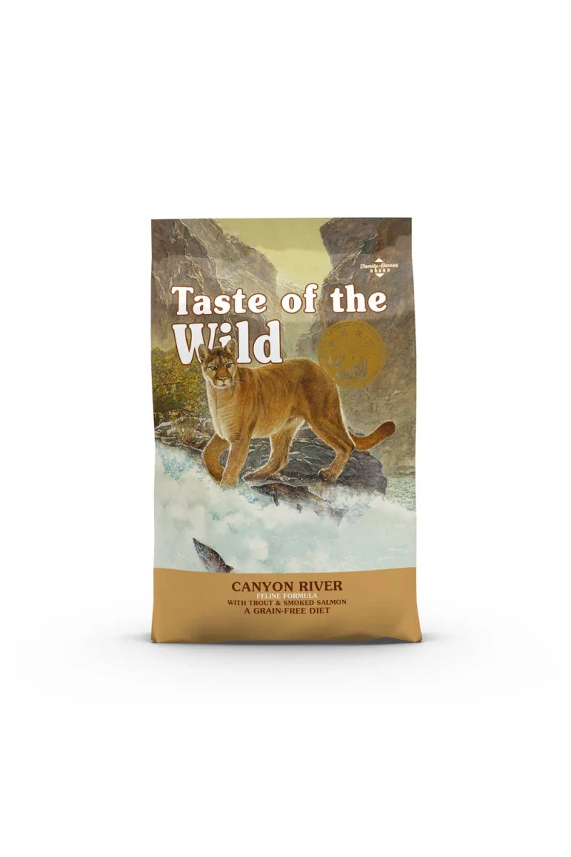 Comida Seca Gato Adulto TOW Cat Canyon River con Trucha y Salmón Ahumado 2kg