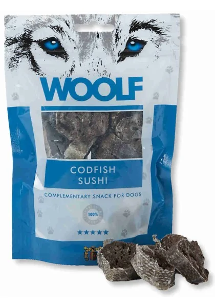 Suplemento Premio Perro  Woolf Codfish Sushi 100gr