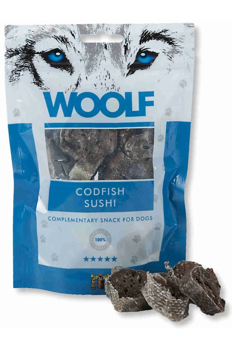 Suplemento Premio Perro  Woolf Codfish Sushi 100gr