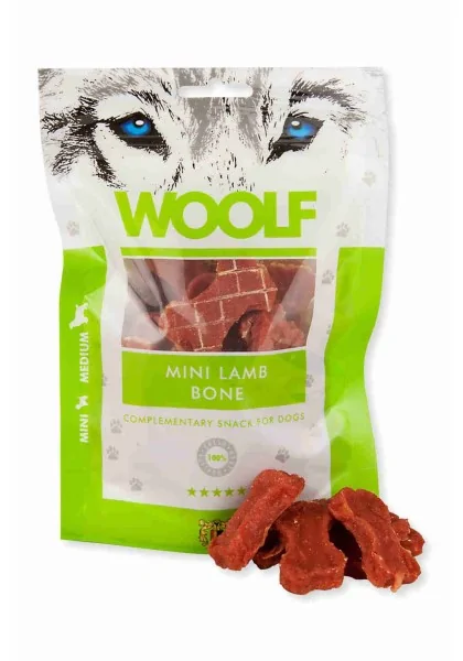 Suplemento Premio Perro  Woolf Mini Lamb Bone 100Gr