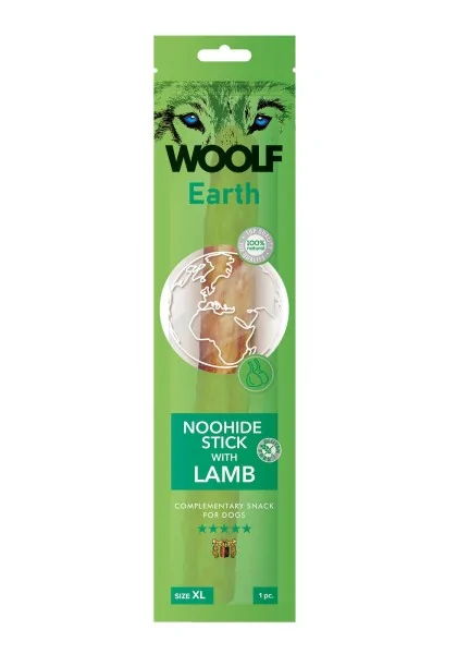 Suplemento Premio Perro  Woolf Earth Stick Lamb XL 85gr