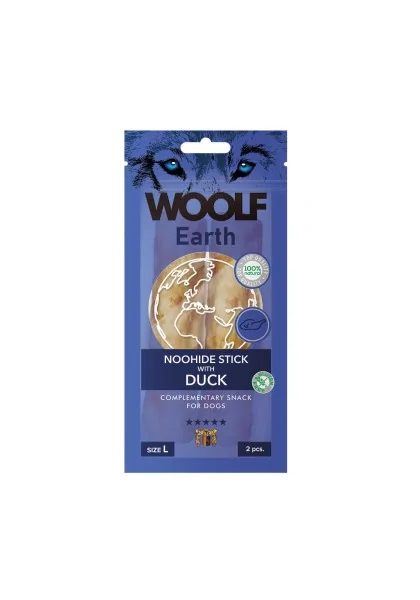 Suplemento Premio Perro  Woolf Earth Sticks Pato L 85gr