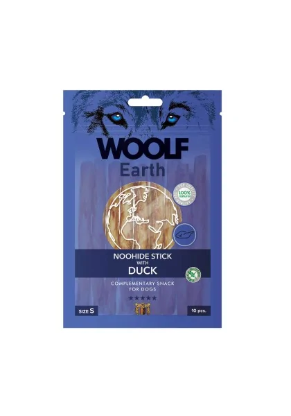 Suplemento Premio Perro  Woolf Earth Sticks Pato S 90gr