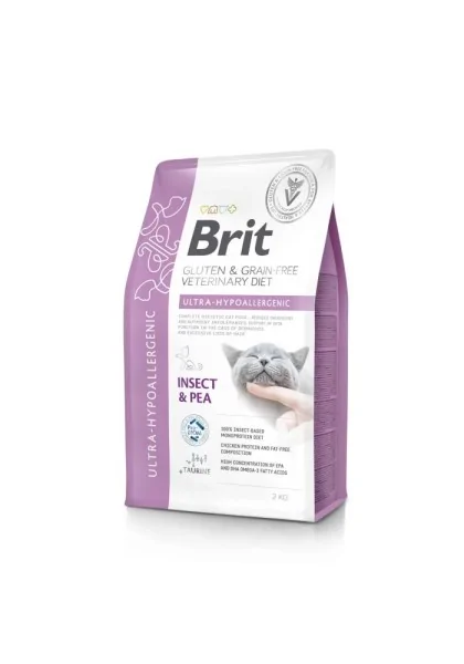 Comida Seca Gato  Brit GF VD Cat Ultra-Hypoallergenic 2kg