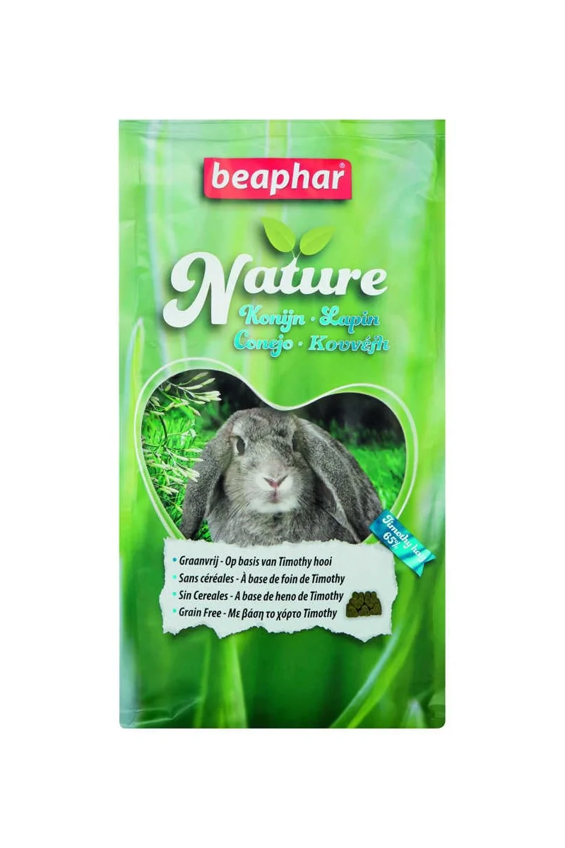 Comida Seca Roedor Beaphar Nature Conejo 1250gr