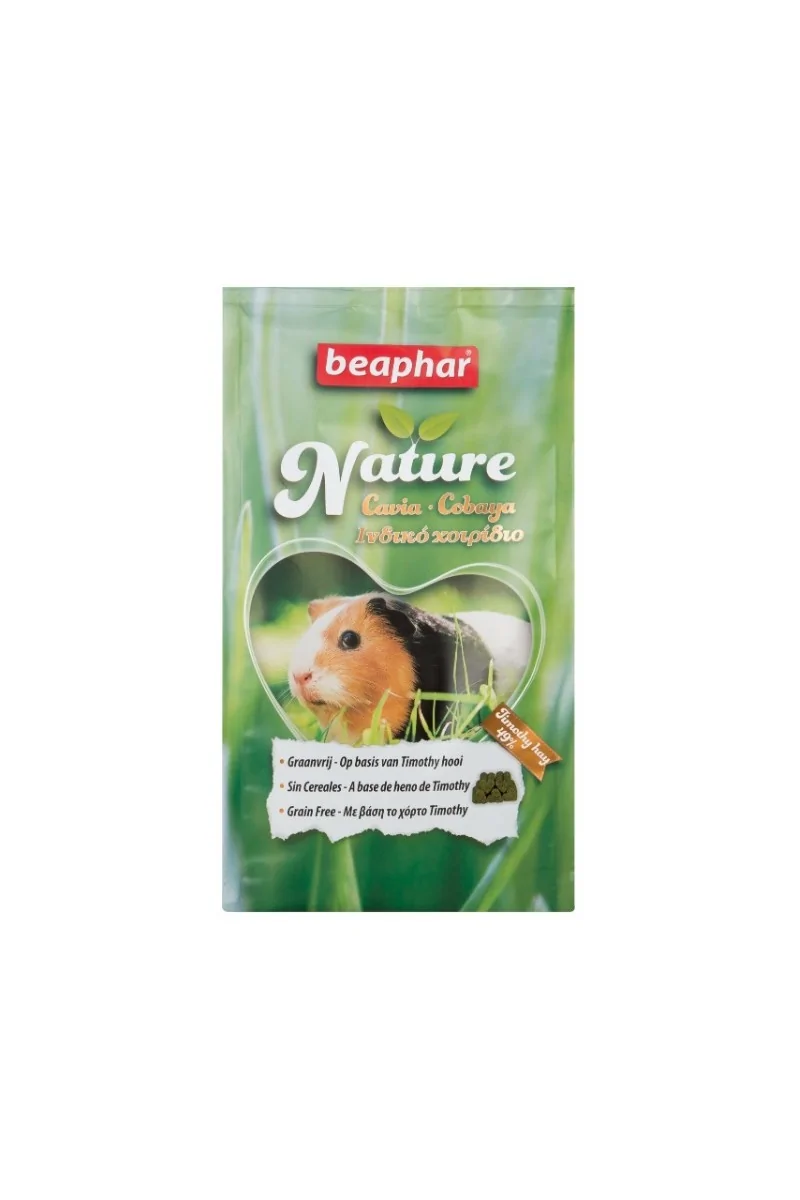 Comida Seca Roedor Beaphar Nature Cobaya 1250 Gr.