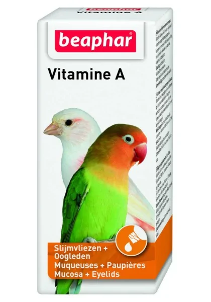 Suplemento Vitaminas Aves Vitamina A 20ml Pajaros