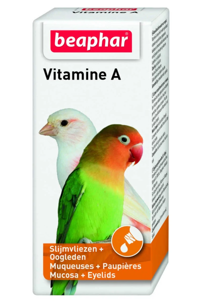 Suplemento Vitaminas Aves Vitamina A 20ml Pajaros