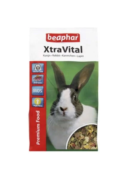 Comida Seca Roedor Xtravital Conejo Alimento 1kg