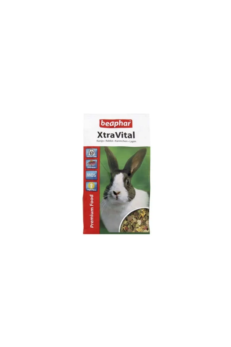 Comida Seca Roedor Xtravital Conejo Alimento 1kg